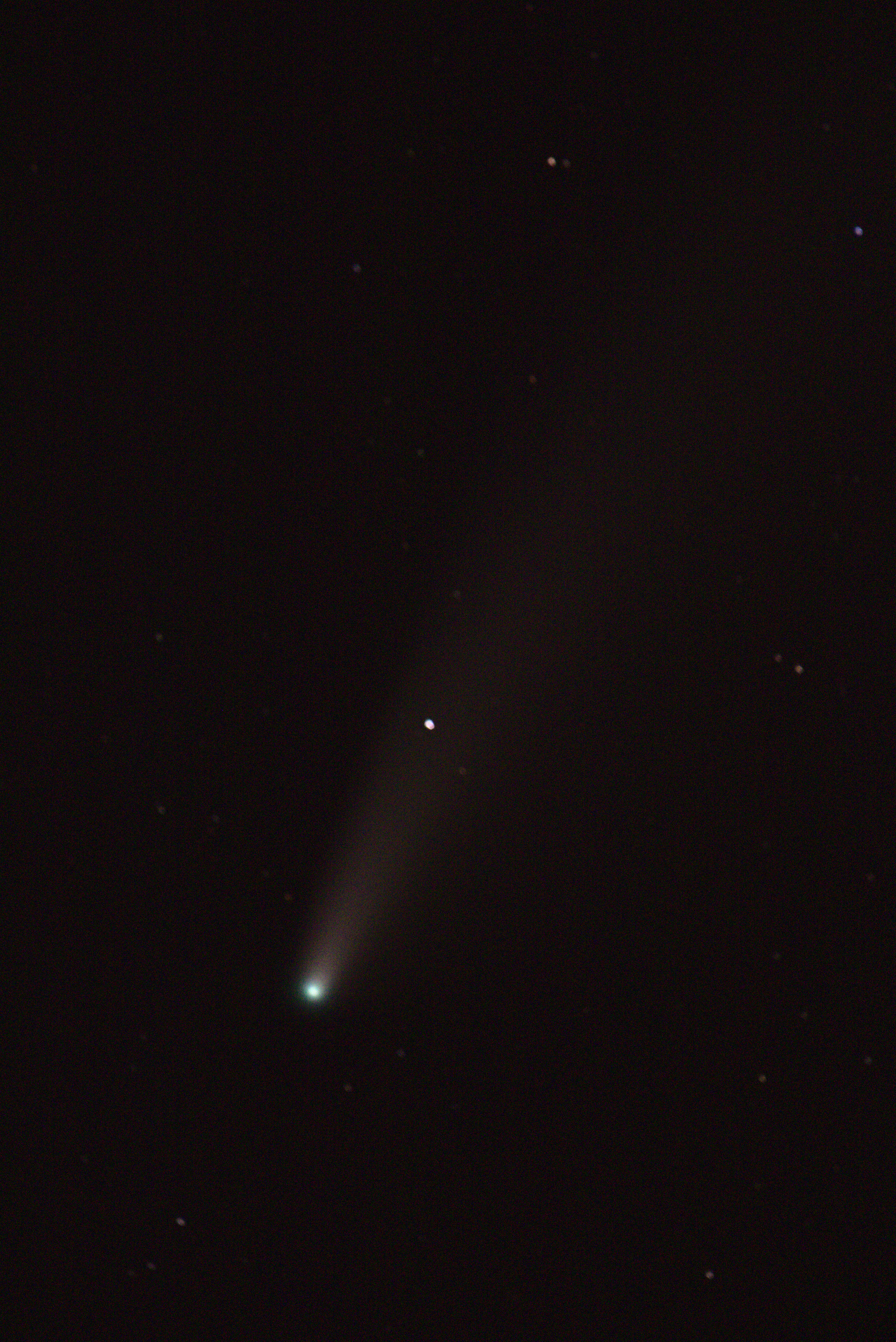one of my more successful exposures of Comet NEOWISE